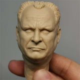 1/6 Unpainted Gert Fr?be Head Sculpt Model Fit 12in Figures Model