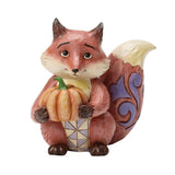 Jim Shore FOX WITH PUMPKIN HARVEST FIGURINE-PUMPKIN PATCH PAL 6018095 Model