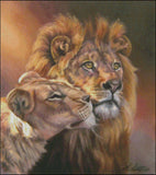 Needlework Crafts Full Embroidery DIY Counted Cross Stitch Kits Loving Couple Model