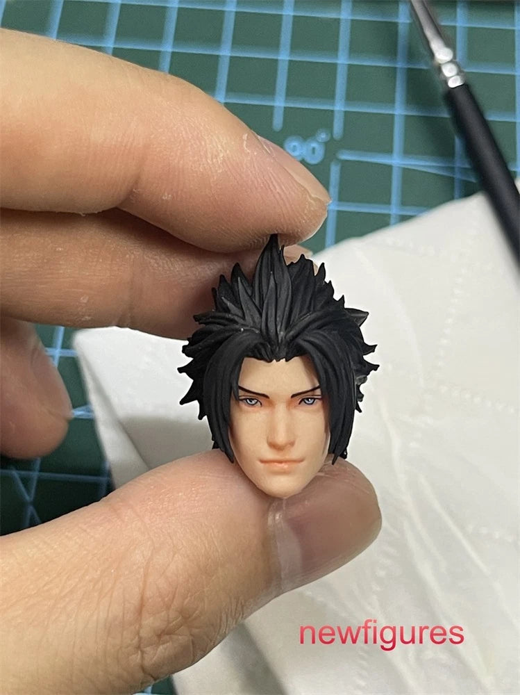 1/6 1/12 1/18 Anime Boy Man Head Sculpt Fit 12" 6" 3.75" Male Action Figure Body Model