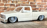 1/24 Scale:  24-Inch ??Dayton Lowrider?? Wheels And Tires; Resin;1/25 Model