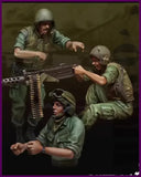 1/35 Scale Resin Figure Assembly Model Kit Vietnam War US Army Tank Crew Group 3 Model