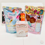 Chiikawa Assorted Set 3pc Mixed Toys & DIY Chocolate/Ice Pop Making Kits Japan Model