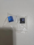 Hibi Metal Keycaps Zimo & Evil Eye, New Without Original Packaging Model