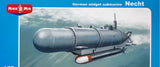 Mikro Mir 35-017 - 1/35 "Necht" German Midget Submarine 205 mm plastic model kit Model