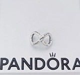 New 100% Authentic PANDORA 925 ale Forever & Always Infinity Charm 793243C00 Charms