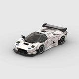 MOC Car Back To The Future Mobile Building Block Model Kit Toy Gift 388 Pcs Model