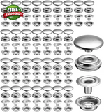 120 Stainless Steel Marine Grade Boat Canvas Snap Kit 15 Mm Fasteners Model