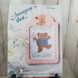 Designs for the Needle Imagine That Beary Happy Cross Stitch Kit Bear's Model