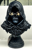Halloween 12" GRIM REAPER Bust w/Light up Eyes Model