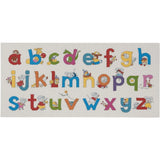 Permin counted cross stitch kit "Happy Friends ABC", 30x65cm, DIY, 90-0397 Model