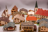 German 'Factory Assembled Buildings - Church, House etc.' (16-Models) 1:87 #FAB Model