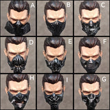 1/12 1/6 Male Soldier Mask Model For 12'' 6'' Action Figures Body Model