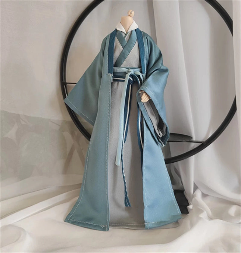 1/6  Ancient  robe Suit Dress Outfit Coat Suit Clothes   For 12" figure toys Model