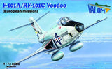 Valom Models 1/72 McDonnell F-101A / RF-101C Voodoo (European Mission) Model Kit Model