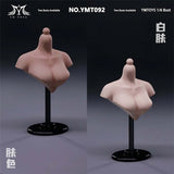 YMTOYS 1/6 YMT092 Half-Bust Breast Stand Support Display Model Accessories Model