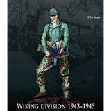 1/16 Resin German Soldier Wiking Division Unpainted Unassembled F186 Model