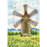 RTO counted Cross Stitch Kit "Mills" C279, 9x13,5 cm, DIY Model