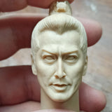 1/6 Unpainted Zhan Zhao Kenny Ho Head Carving Sculpt Model Toys Model