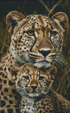 Mother and Cub 2 - Counted Cross Stitch Kits Needlework Embroidery DIY Model