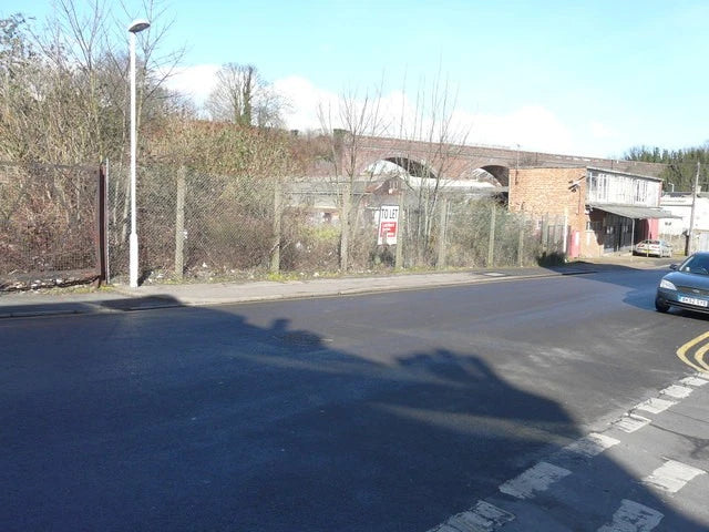 Photo A3 Vacant site, Princes Road Ramsgate The board, attached to the f c2016 Model