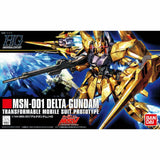 HG Gundam UC MSV 1/144 MSN-001 Delta Gundam Transformable Mobile Suit HGUC Model