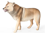 Himalayan Wolf Toy Action Figure Small Animal Figurine Doll Gift for Kids Model