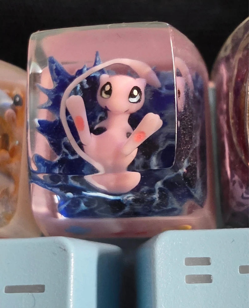 Pokemon Keycap Mew Artisan Handmade Model