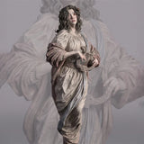 Muses 1/8 1/6 1/4 3D Print Figure Model Kit Unpainted Unassembled GK Model