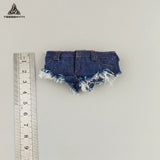Female 1:6 Blue Fashionable Tight Hot Shorts Model Fit 12'' Worldbox TBL Figure Model