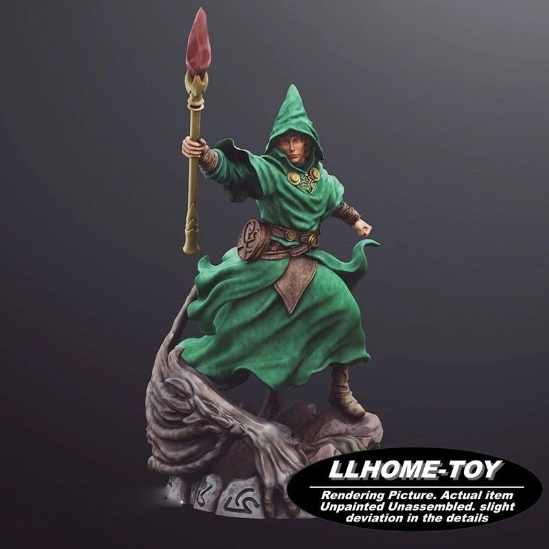 1/6 Wizard Resin 3D print Model Kit Unpainted Unassembled GK statue figure Model