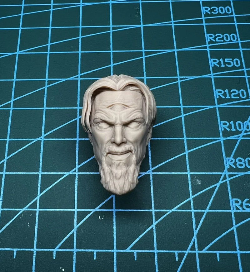 1/12  1/6 Unpainted Benedict Cumberbatch Movie Head Carved Model Toys Model