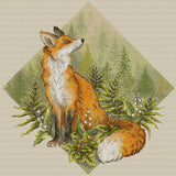 HobbyJobby counted cross stitch kit "The Keeper of the Forests", 27x27cm Model