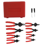 10x Snap Ring Pliers Kit for Car/Truck/SUV Internal & External Circlips 1-2.3mm Model