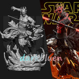 1/24 1/18 Resin Figure Darth Maul Assemble Model Kit Unassembled Unpainted Model