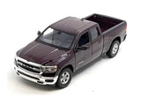 2019 Dodge Ram 1500 Pickup Truck Red NEX Models 1:24 Scale Model Welly 24104MRD Model