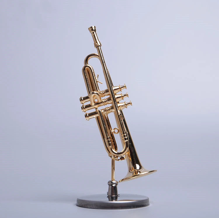 1/6 Scale Scene Model Musical Instruments Trumpet & Stand F 12" Action Figure Model