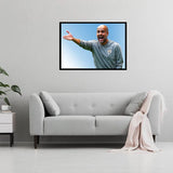 Pep Guardiola Digital Art Print - (On Foamex Board or Photo Paper) Model