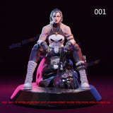 Punisher Woman 1/8 Unpainted Model Kit Unassembled 3D Printing 16cmH 001 Version Model