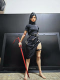 1/6 Scale Female Elastic Slit Dress Clothes Model Fit 12" PH TBL Action Figure Model