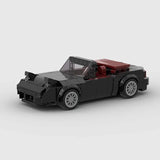 MOC Car Mazda MX-5 Miata Black  Building Block Model Kit Toy Gift 305 Pcs Model