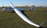 Schempp-Hirth Duo Discus Glider Desktop Wood Airplane New Model Small Scale 1/72 Model