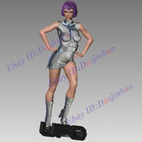 Ellis Sci-fi Lady 1/10 1/6 1/4 1/3 1/2 3D Print Model Kit Unpainted Unassembled Model