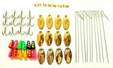 Inline Spinner Making Kit Trout Crappie Bass DIY Fishing Spinners 3/16 OZ Lure Model