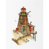 RTO counted Cross Stitch Kit "Lighthouse Crab" M393, 17x25 cm, DIY Model