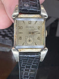 Vintage Benrus Art Deco Men's Square Tank Watch - Fancy Lugs - Model 519 RUNNING Model