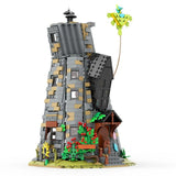 Mocs Bricks Sets Forest Magic House 1179 Parts Building Block Toy Kit MOC-114447 Model