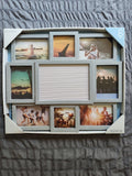 MELANNCO Collage Picture Frame with Letter Board, 8 Opening Photo Collage Wall.. Model