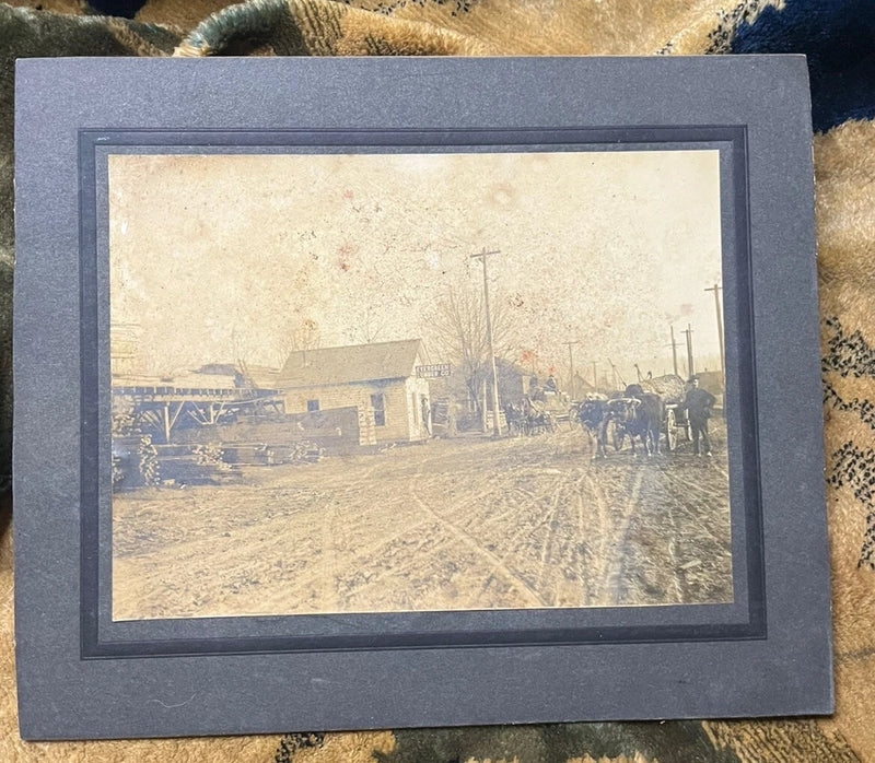 EVERGREEN LUMBER CO WASHINGTON PHOTO BOARD IMAGE Model