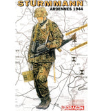 DRAGON 1604 1/16 German Waffen SS Assault (Ardennes 1944) Model Kit Model